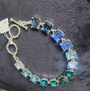 Elegant Multi-Color Gemstone Bracelet Fashion Accesory